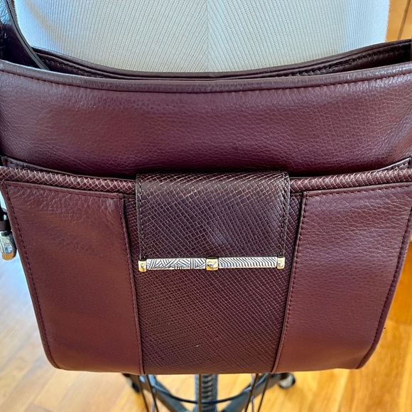 Brighton Bags Brighton Brown Leather Convertible Crossbody Organizer Purse Poshmark